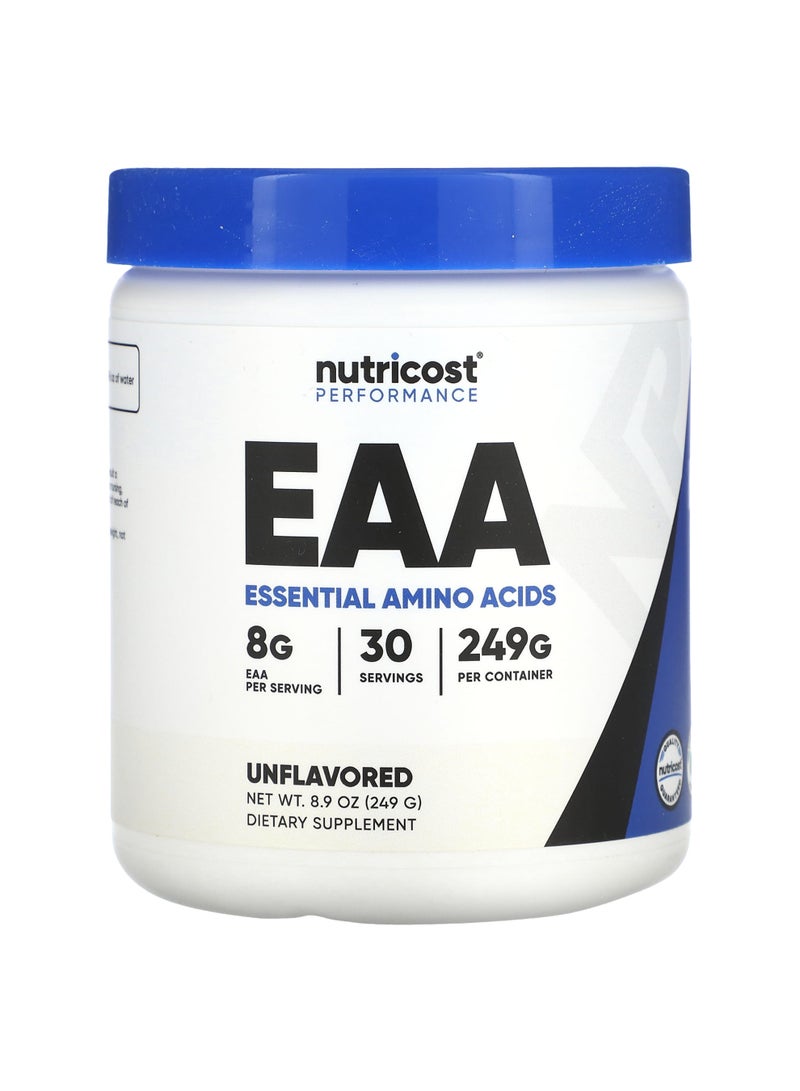 Nutricost Performance, EAA, Unflavored, 8.9 oz (249 g)