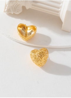 Generic Sparkling Heart Stud Earrings for Women  - Image 2