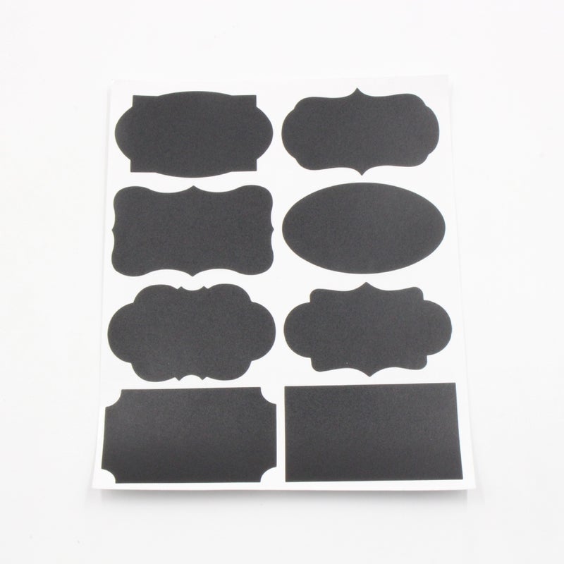 Glass Bottle Stickers, Removable Blackboard Stickers, Pvc Graffiti Teaching Writing Stickers, Multiple Styles Available - Image 4
