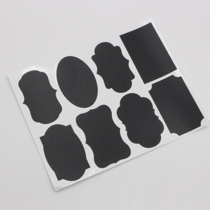 Glass Bottle Stickers, Removable Blackboard Stickers, Pvc Graffiti Teaching Writing Stickers, Multiple Styles Available - Image 5
