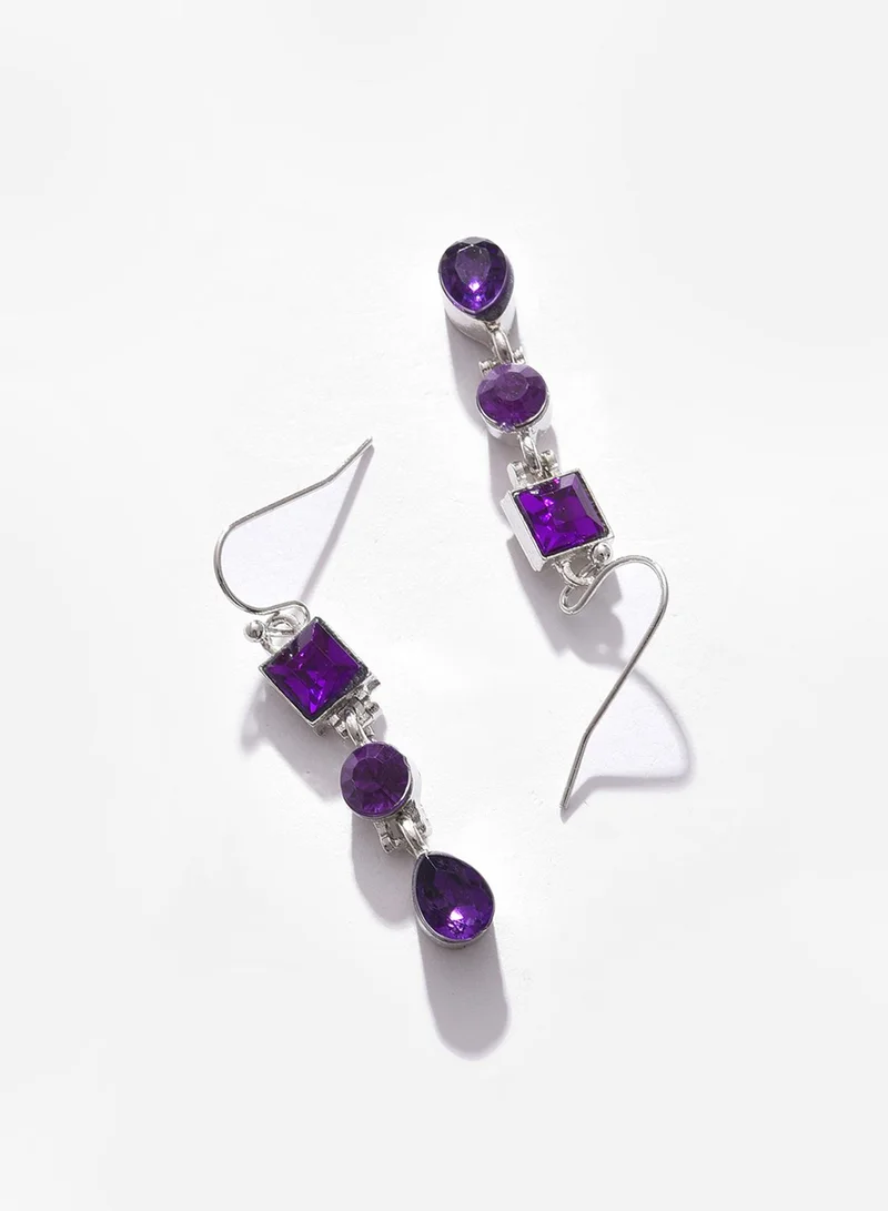 SOHI Stone Artificial Drop Earring Jewellery