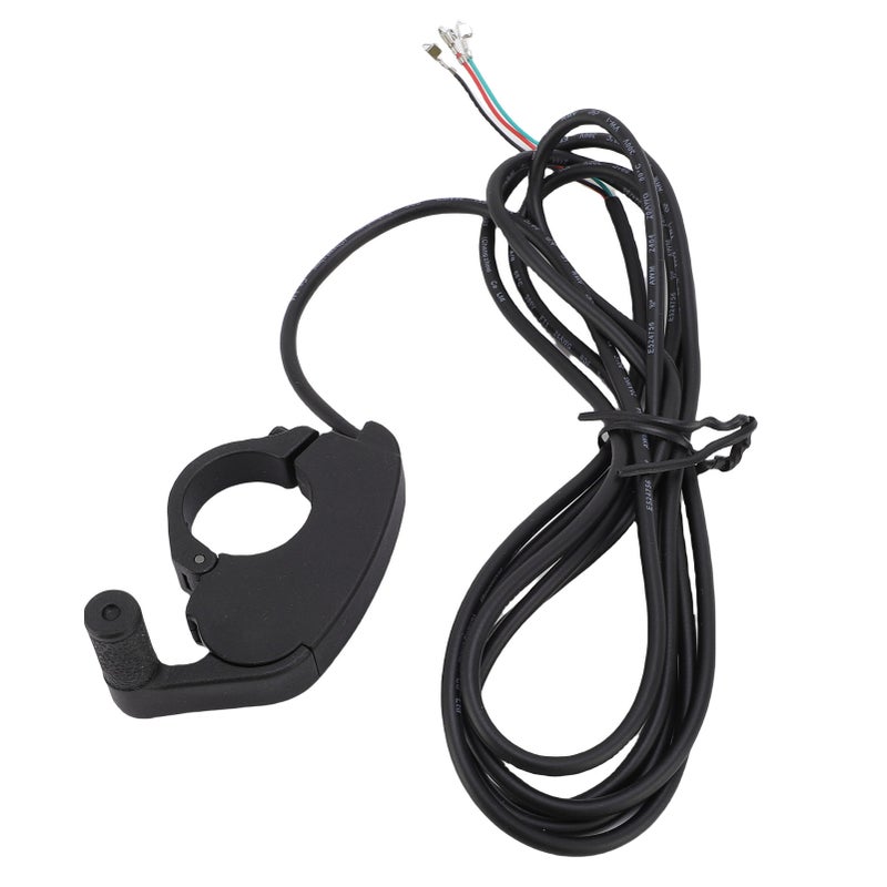 Electric Bike Thumb Throttle Right Hand Front Push Speed Control Finger Throttle Accelerator with Female Connector for Electric Scooter - Image 3