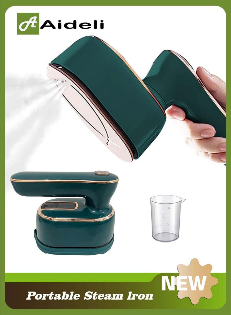 Aideli High-Power Portable Steam Iron | 2-in-1 Dry & Wet Ironing | 180° Rotatable Handle | Handheld Garment Steamer for Travel & Home - Image 1