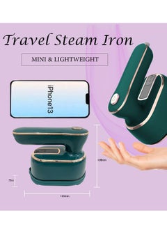 Aideli High-Power Portable Steam Iron | 2-in-1 Dry & Wet Ironing | 180° Rotatable Handle | Handheld Garment Steamer for Travel & Home  - Image 2