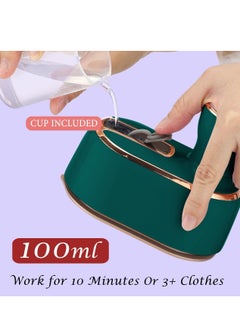 Aideli High-Power Portable Steam Iron | 2-in-1 Dry & Wet Ironing | 180° Rotatable Handle | Handheld Garment Steamer for Travel & Home  - Image 4