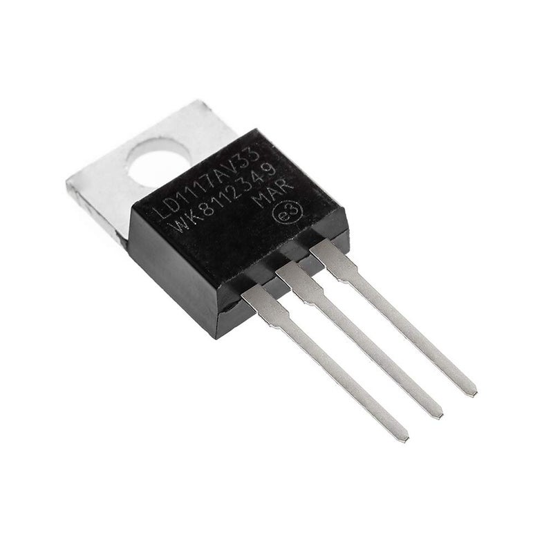 Bridgold 10pcs LD1117V33 LD111 LD33V Linear Voltage Regulator 950mA 3.3V TO-220,3-Pin - Image 4