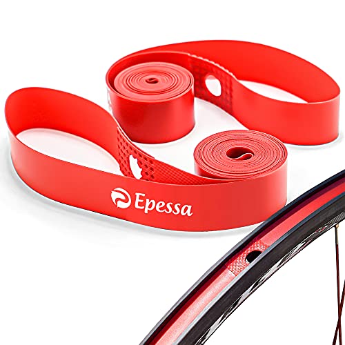 Epessa Bike Bicycle Rim Strip Rim Tape Fits Size 12" 14",16",20",24" 26", 27.5", 700C-A Pair - Image 1