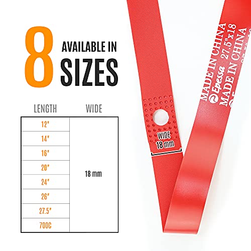 Epessa Bike Bicycle Rim Strip Rim Tape Fits Size 12" 14",16",20",24" 26", 27.5", 700C-A Pair - Image 5