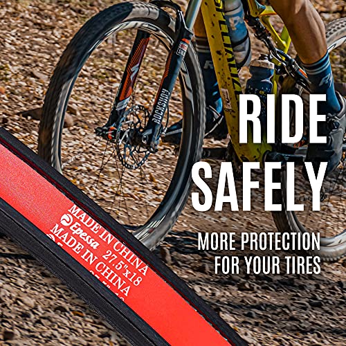 Epessa Bike Bicycle Rim Strip Rim Tape Fits Size 12" 14",16",20",24" 26", 27.5", 700C-A Pair - Image 2