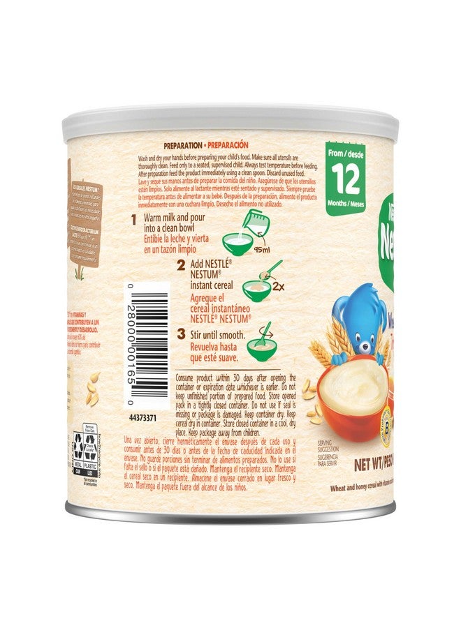 Gerber NESTLE Nestum Wheat and Honey Cereal 10.6 oz. Canister  - Image 3