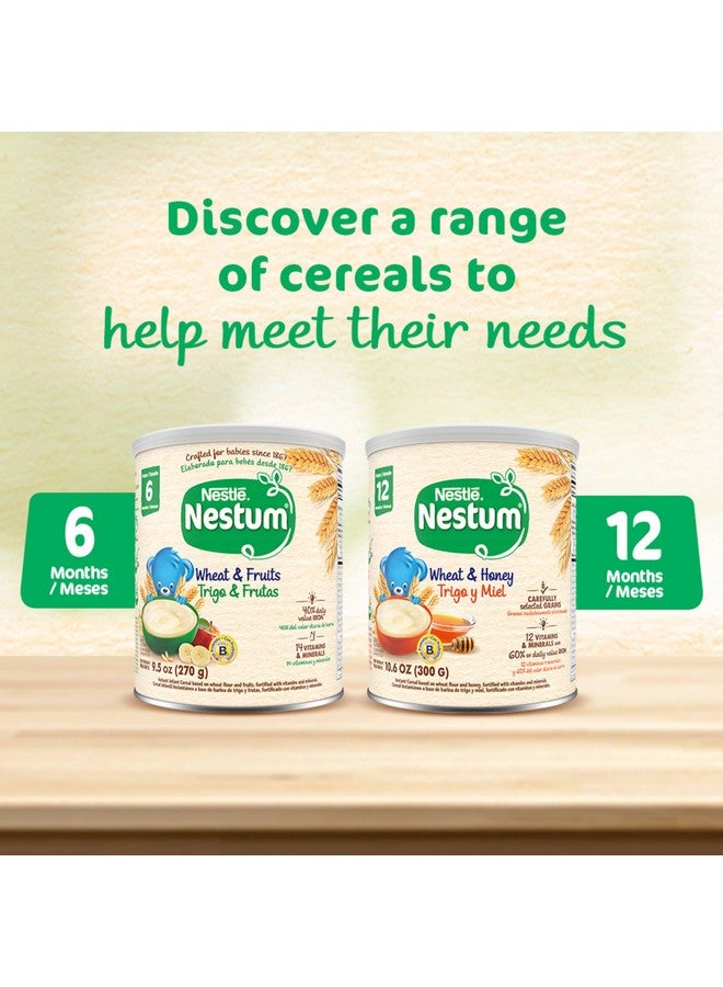 Gerber NESTLE Nestum Wheat and Honey Cereal 10.6 oz. Canister  - Image 2