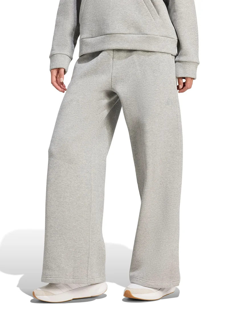 Adidas All Szn Holiday Glitter Fleece Loose Joggers