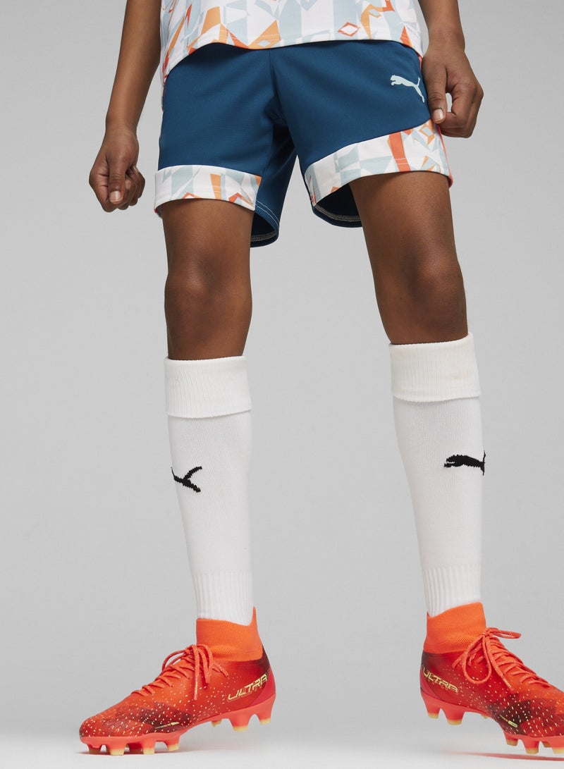 PUMA NEYMAR JR Creativity Youth Blue Football Shorts - Image 1