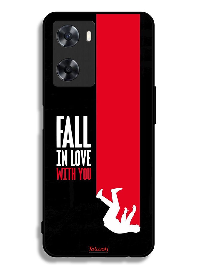 Tolwak Oppo A77s Protective Case Cover Fall In Love With You - Image 2
