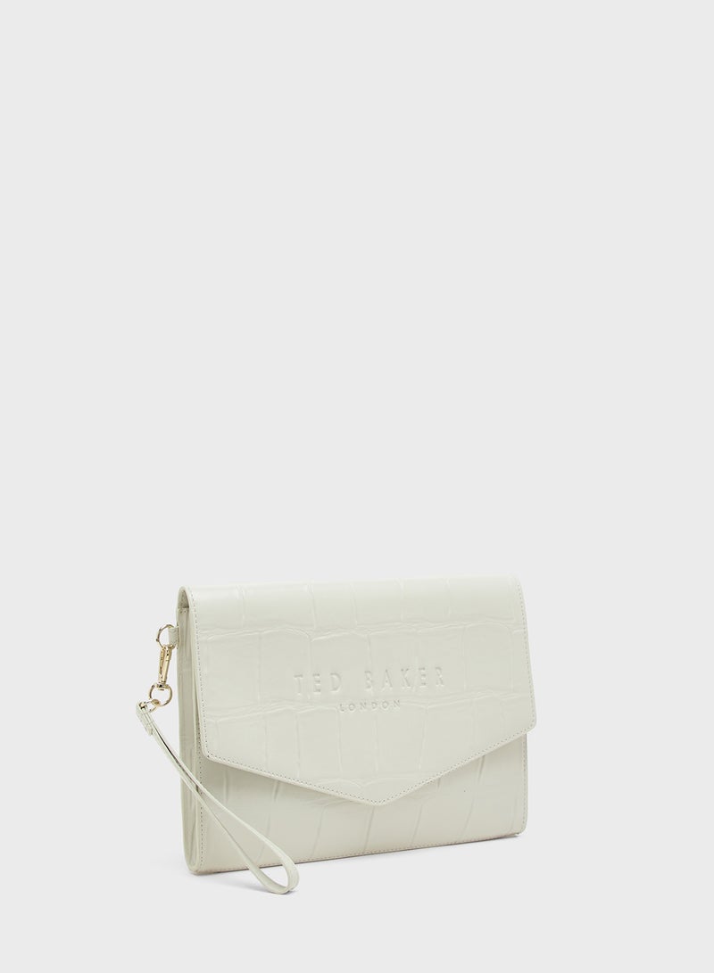Ted Baker Croc Effect Envelope Pouch wallets  - Image 3