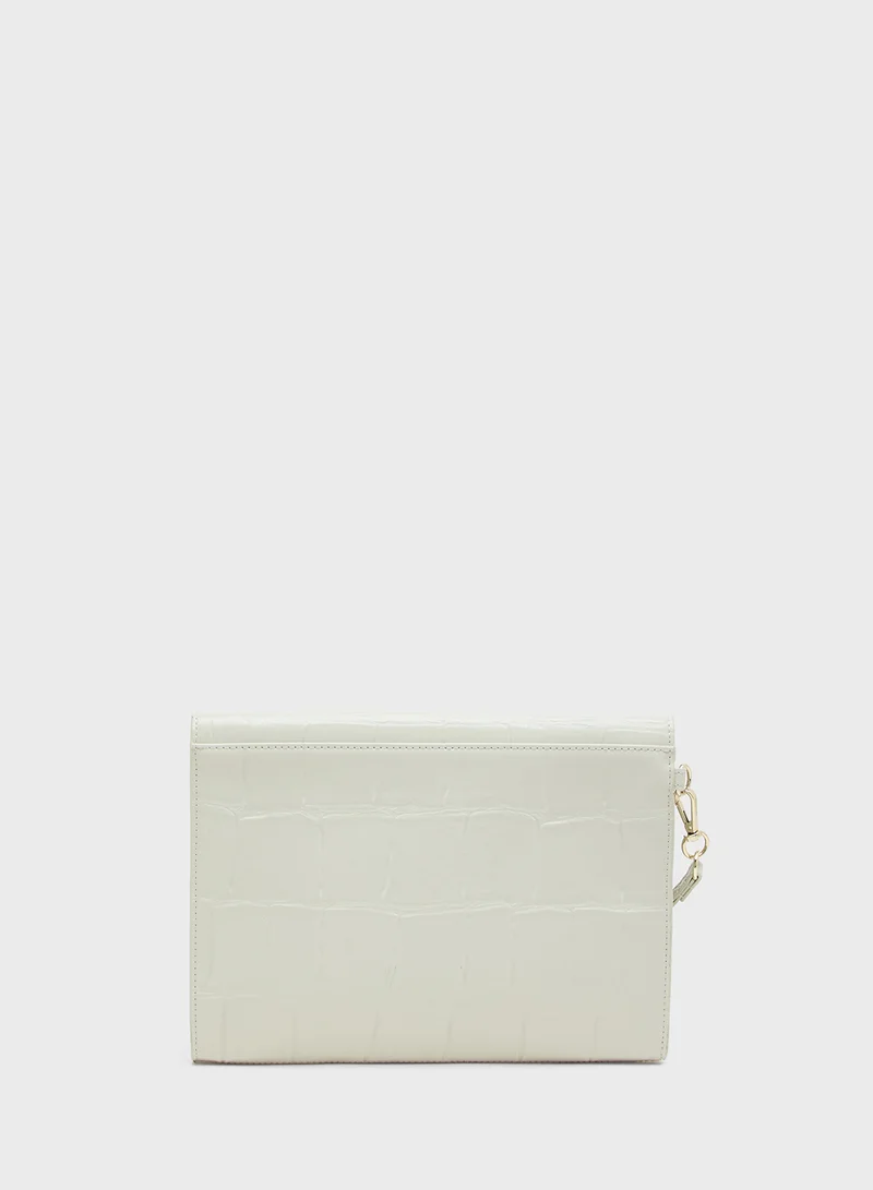 تيد بيكر Croc Effect Envelope Pouch wallets
