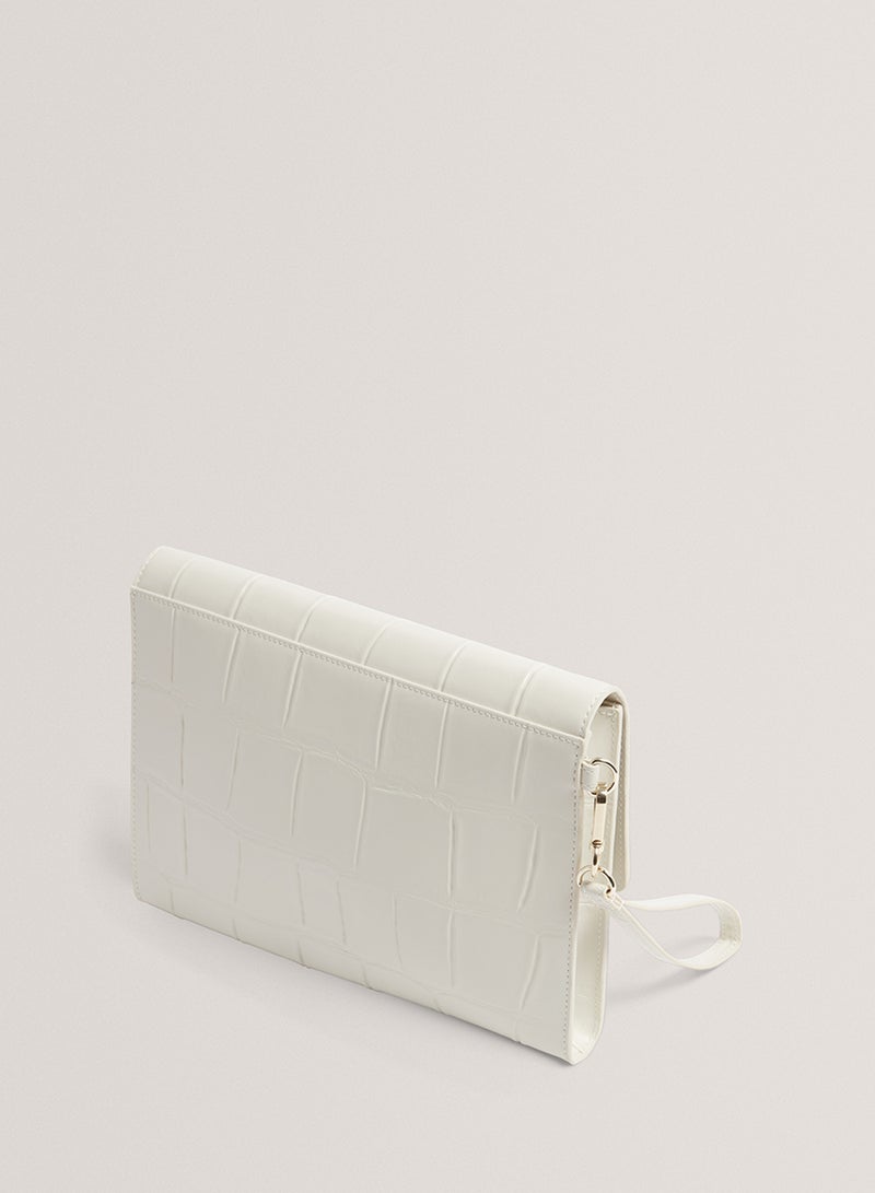 Ted Baker Croc Effect Envelope Pouch wallets  - Image 2