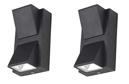Whiteray Modern Purpose Lighting Up and Down LED Wall Light, Led Included (Medium) (Pack of 2P) - Image 1