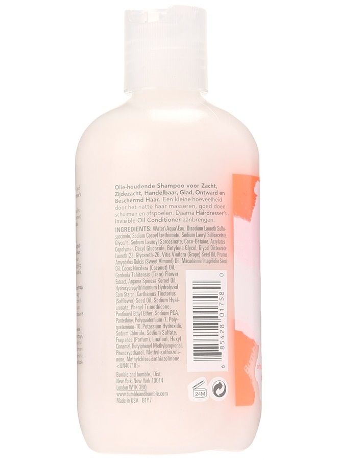 Bumble and Bumble Hairdresser's Invisible Oil Sulfate Free Shampoo peach, 8.5 Fl Oz - Image 2