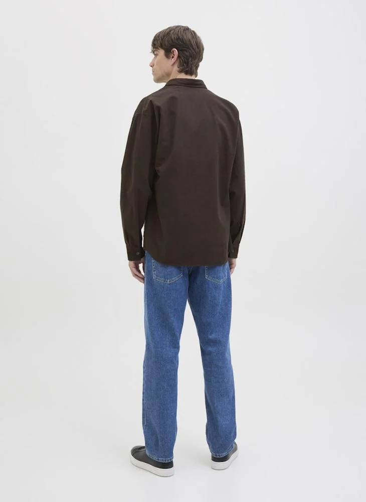 ج ج ريبل قميص بيدج بأكمام طويلة