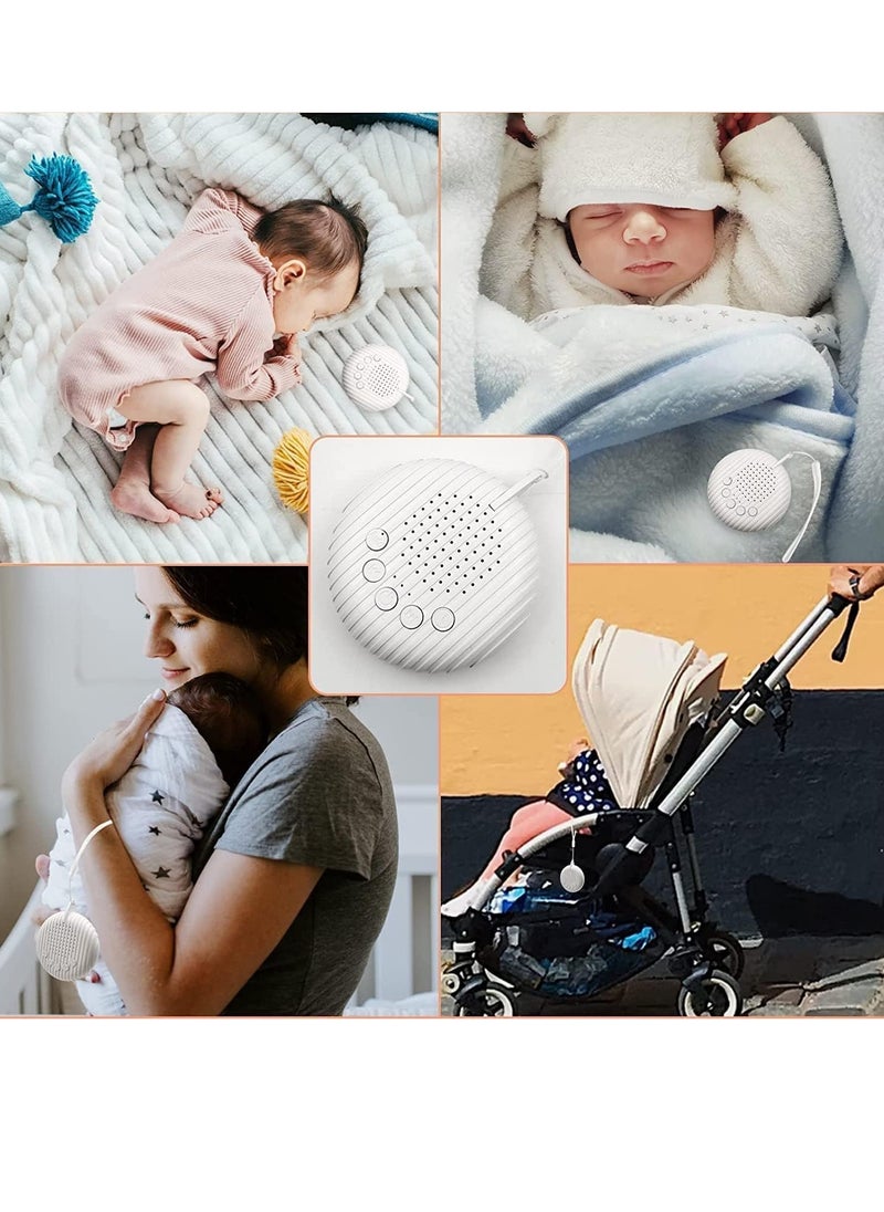 Gonice - White Noise Machine, Portable Sound Machine for Sleeping Adults & Baby, 10 Soothing Sounds, Rechargeable Battery Noise Sleep Machine for Home, Office, Yogasleep - Image 1