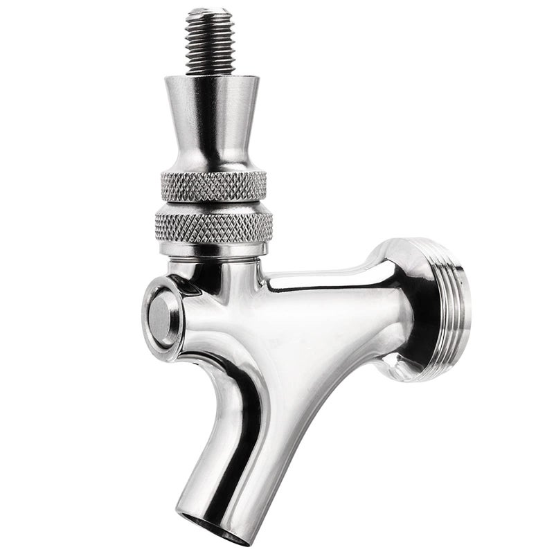 MRbrew Upgraded Draft Keg Tap, All Commercial 304 Stainless Steel, Well-Pouring, Fits American Beer Shanks and Towers - Image 1