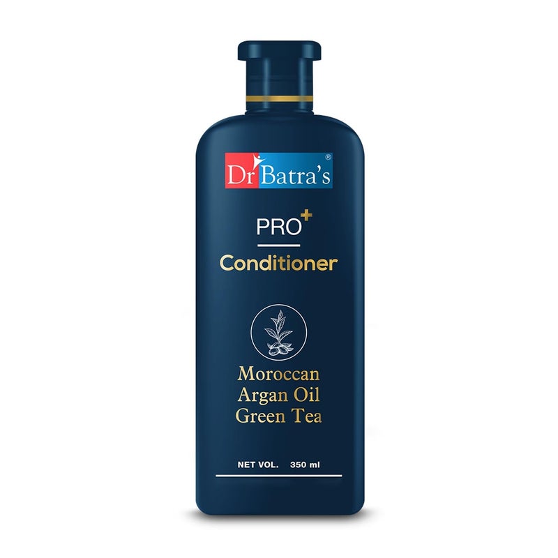 Dr Batra's Dr Batras Pro Conditioner 350Ml Each Enriched With Moroccan Argan Oil Green Tea Vitamin B For Healthy Soft Hair Damage Repair Sls Paraben Free 1 Count - Image 1