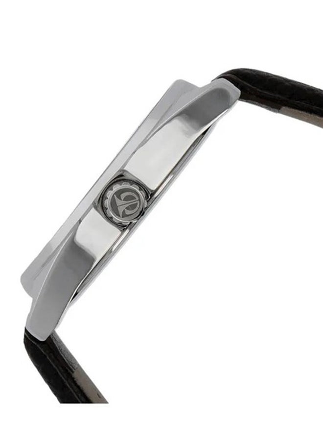 TITAN Black Dial Leather Strap Watch  - Image 3