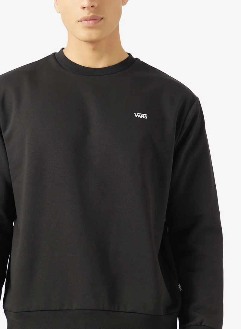 Vans BLACK Left Chest Logo Sweatshirt for Men | Best Price UAE