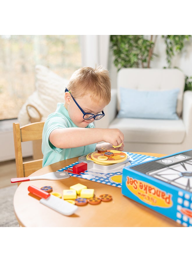 Melissa & Doug Cutting Fruit Set - Wooden Play Food Kitchen Accessory, Multi Pretend Play Kitchen Accessories, Wooden Cutting Fruit Toys For Toddlers And Kids Ages 3+  - Image 4