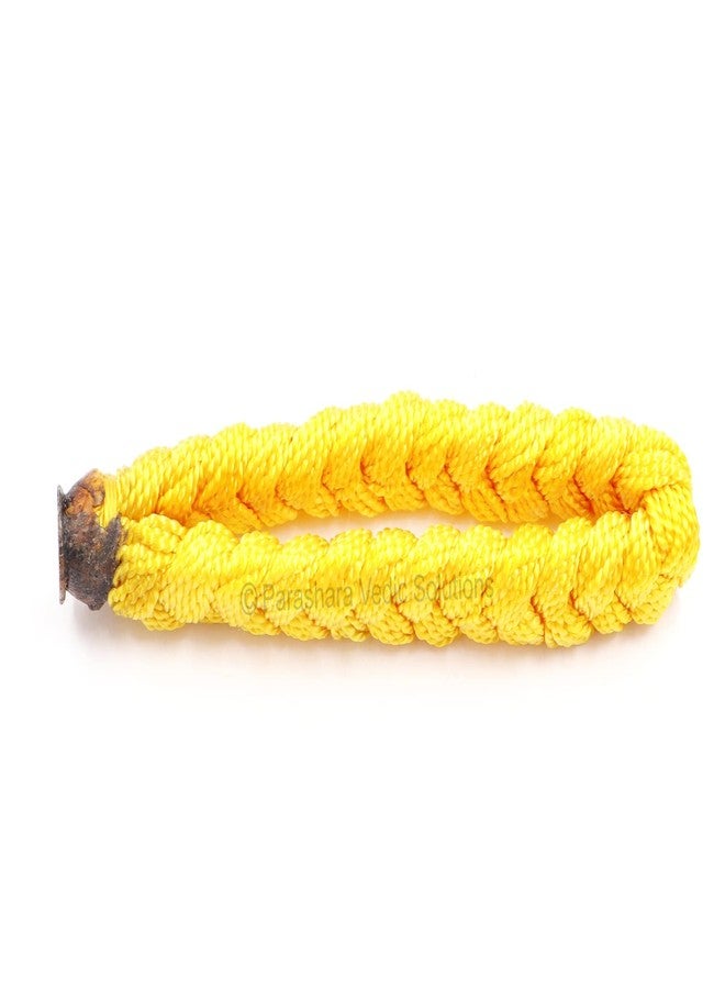 ARKAM Women Bagalamlukhi Kavach/Baglamukhi Raksha Kavach/Baglamukhi Raksha Sutra/Yellow Thread Kavach Bracelet-Set Of 2 - Image 4