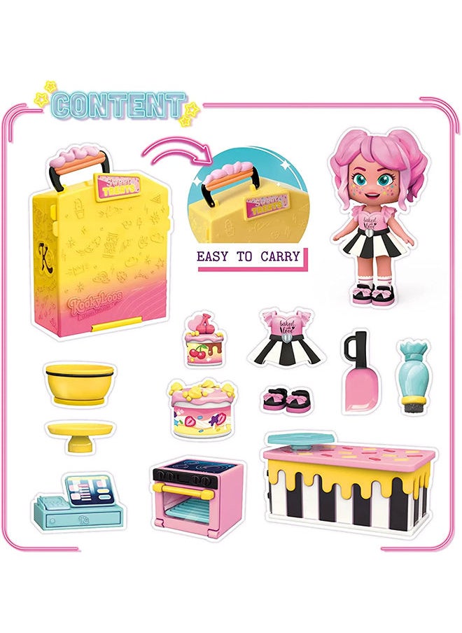 KookyLoos Playset Tiffanys Popup Bakery 1x4 V.0 Changing Expression
