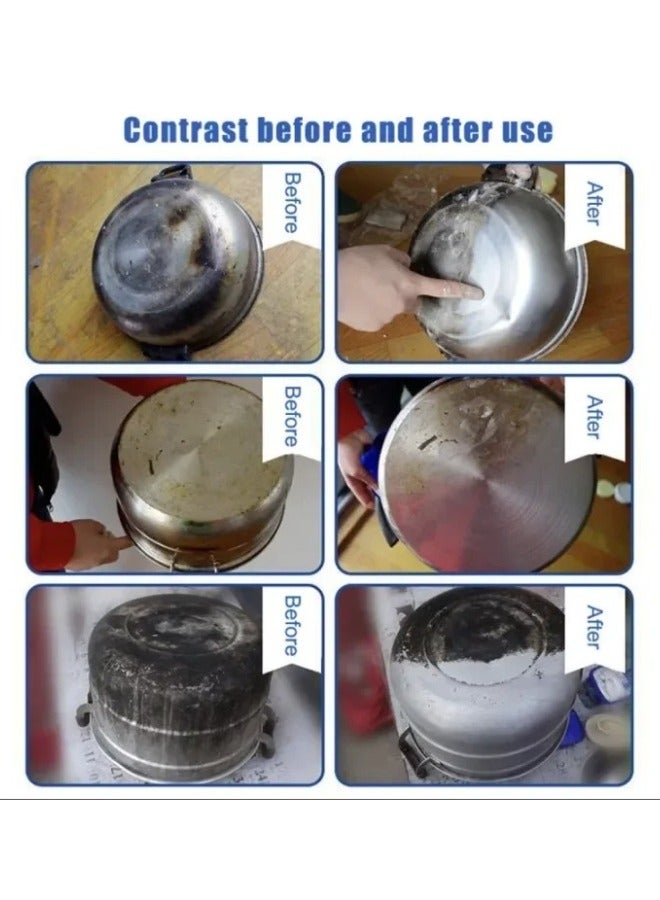 كلينر بيوتي 2 عبوة من معجون تنظيف متعدد الأغراض لإزالة البقع والصدا، يعيد اللمعان للأدوات المصنوعة من الستانلس ستيل - Image 5