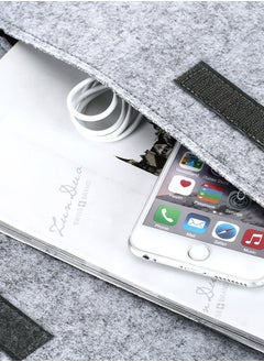 dodocool Laptop Felt Sleeve Light Grey  - Image 4