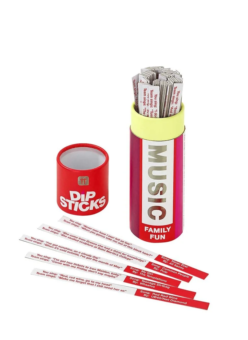 Talking Tables Dipsticks Music Trivia Game