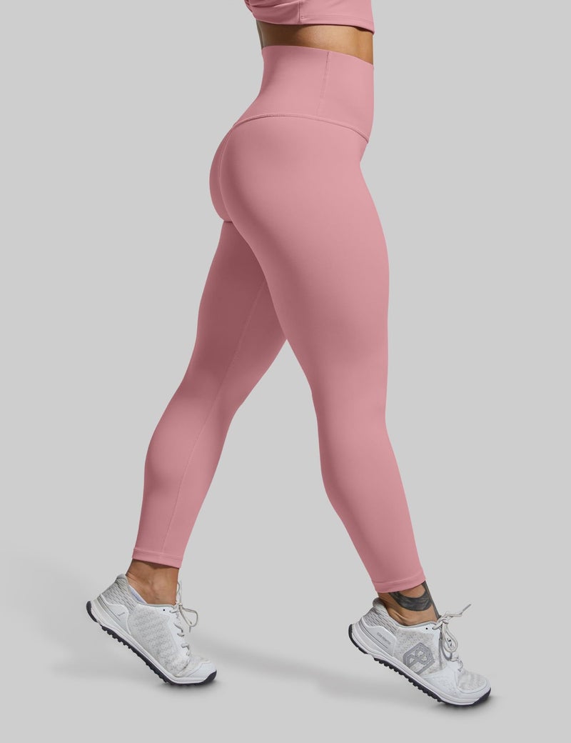 QUXIANG 3 Pack High Waisted Leggings for Women No See Through Yoga Pants Tummy Control Leggings for Workout Running Buttery Soft (Black/Grey/Pink, L/XL) - Image 2