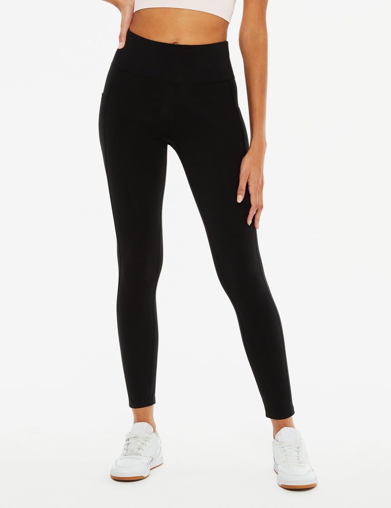 QUXIANG 3 Pack High Waisted Leggings for Women No See Through Yoga Pants Tummy Control Leggings for Workout Running Buttery Soft (Black/Grey/Pink, L/XL) - Image 3