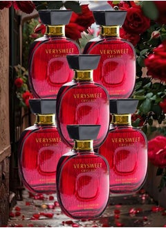 6 قطع عطر فيريسويت كريستال 100مل