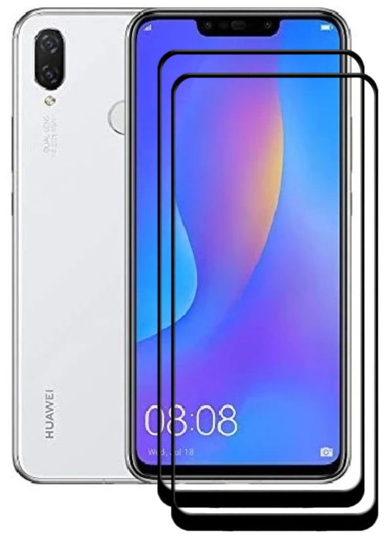 ACLIX 2 Pieces Antistatic ESD Dustproof Premium Quality High Definition Tempered Glass Screen Protector Designed For Huawei nova 3i - Image 1