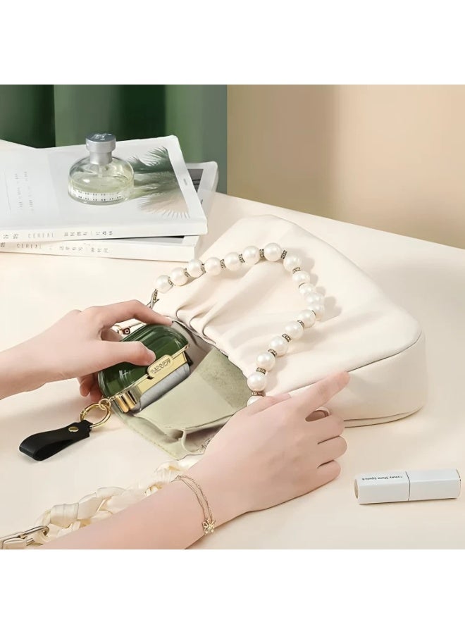 بكرة إزالة الوبر المحمولة من الملابس - بكرة لاصقة صغيرة الحجم 9.5 × 6.5 × 3 سم لإزالة الوبر وشعر الحيوانات الأليفة والغبار - سهلة السفر - خضراء - Image 1