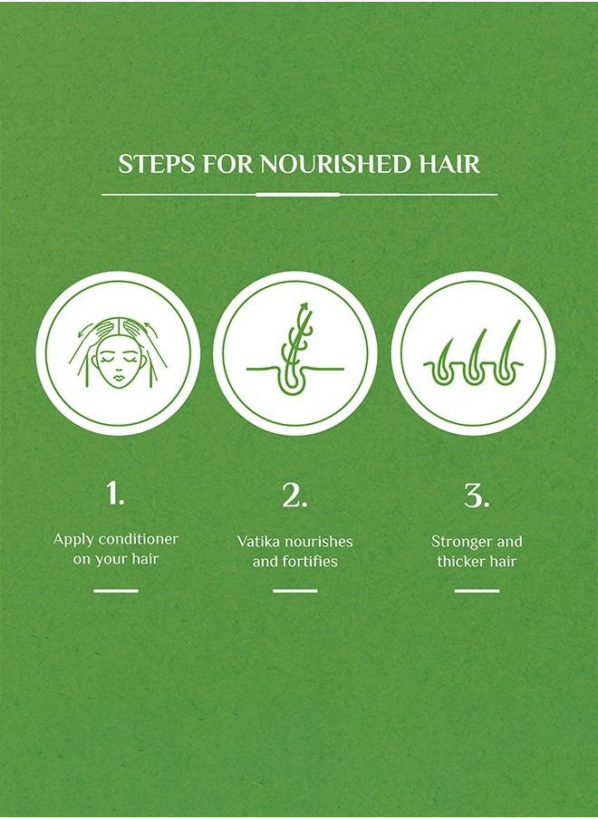 Vatika Naturals - Vatika Naturals Hair Fall Control Conditioner | Enriched with Cactus and Ghergir | Reinforcing & Nourishing | For Thinning & Hair Loss - 200ml - Image 1