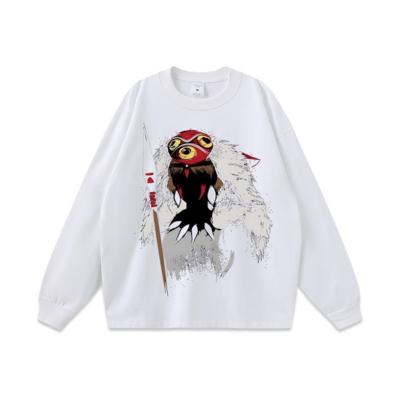 Street Vintage Washed Old Short-Sleeved T-Shirt Men'S And Women'S Ins Ancient Fashion Couples Loose Half-Sleeved T-Shirt - Image 1
