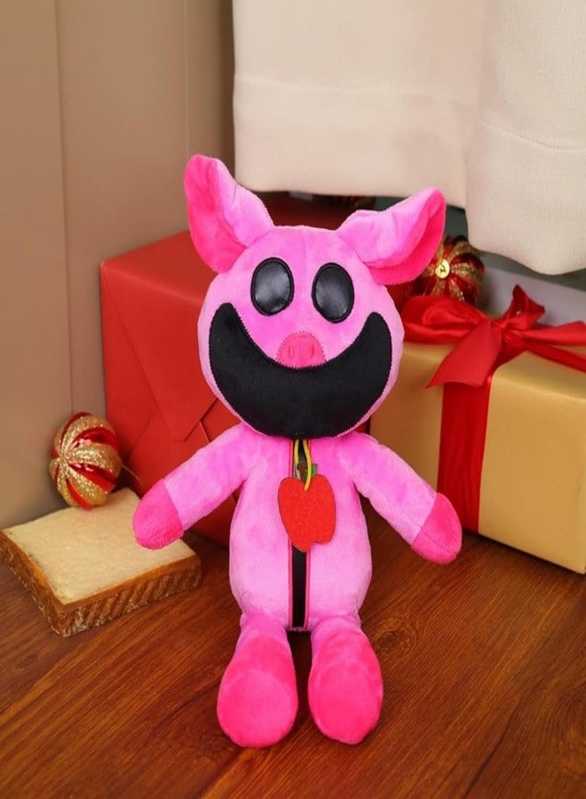 TechMax Solution Pink Cute Big Smile Plush Toy Soft Stuffed Cartoon Animal Doll for Kids Hugging Gift Premium Plush Design 60 CM Style 24 - Image 5