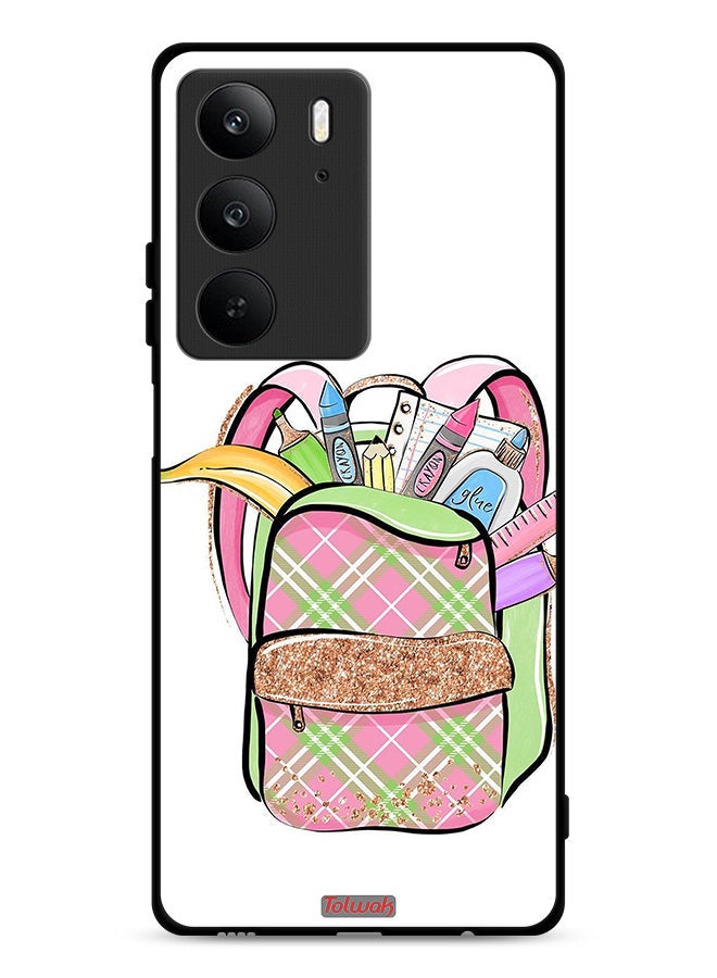 Tolwak Realme C75 4G Protective Case Cover Unicorn Girl Bag - Image 1