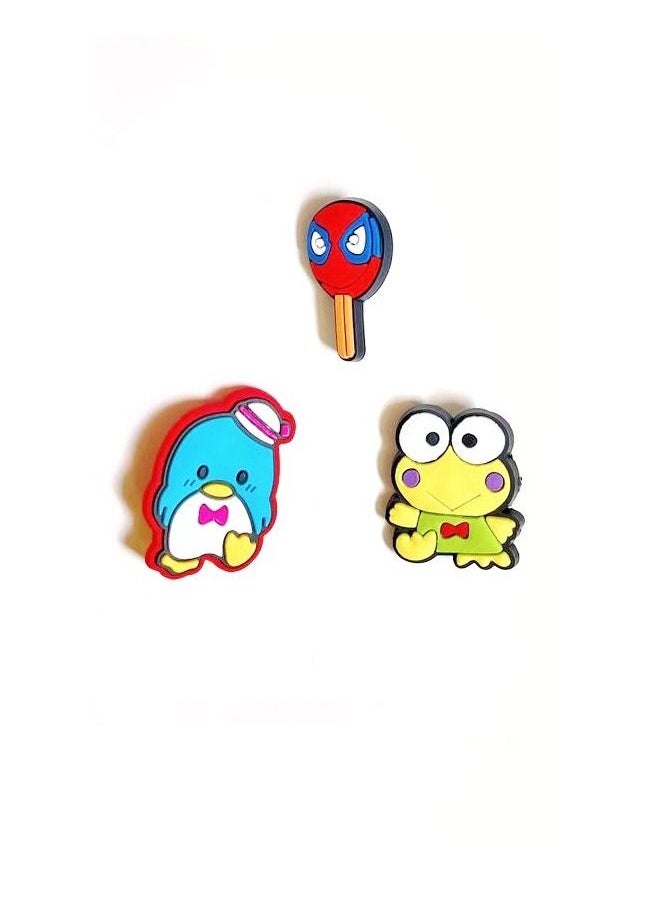 Khaisha - 3 Pieces Brooch With Cartoon Characters - Image 1