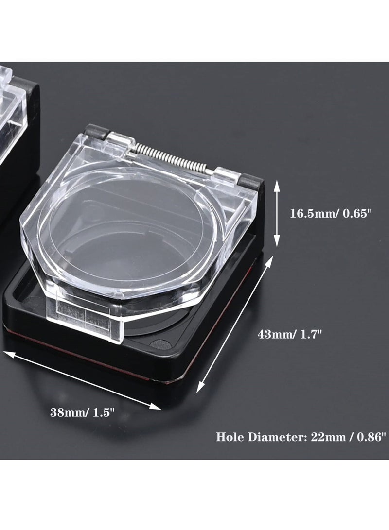 4PCS Dustproof Safety Cover for 22mm Power Push Button Switch, Perfect for PC Desktops and Electronics  - Image 2