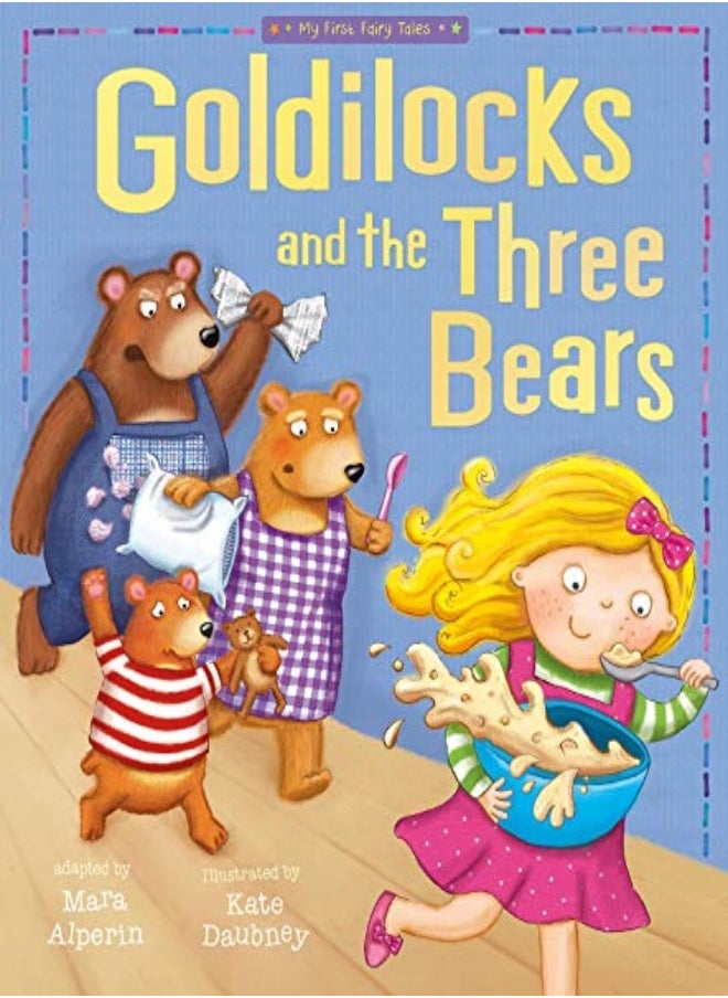 Goldilocks And The Three Bears by Tiger Tales - Daubney, Kate Paperback 