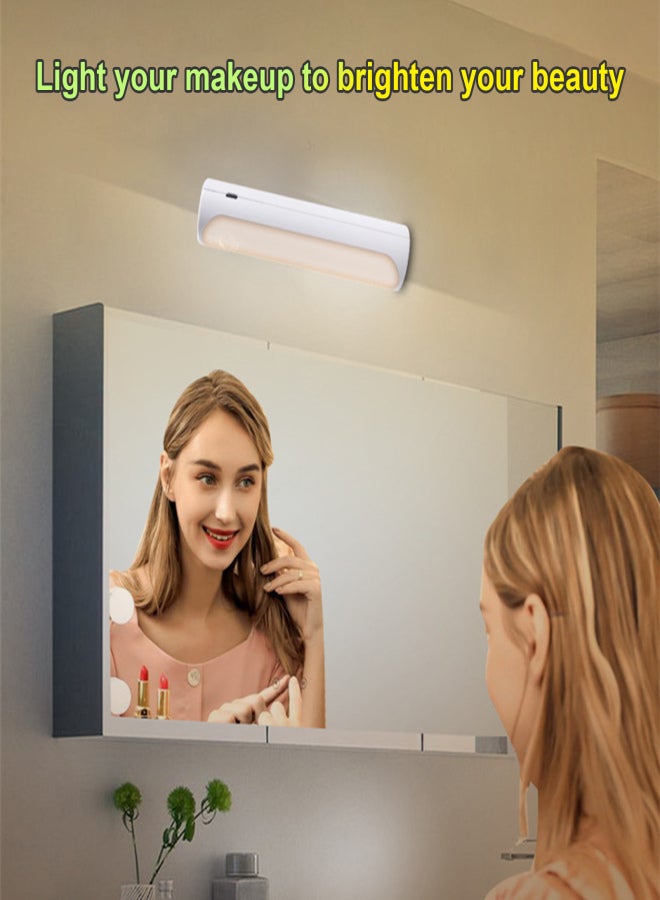 KM-101 Warm White Motion Sensor Light Wall Night Lamp USB Charging with Brightness Lighting for Living Room Bedroom Stairs - Image 2