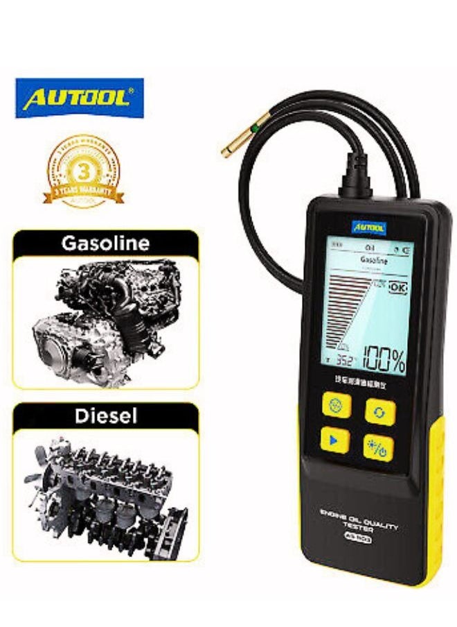 Autool As503 Engine Oil Tester with Digital Display for Auto Check Gasoline & Diesel Car Engine Poa Oil Quality Repair Tools  - Image 2