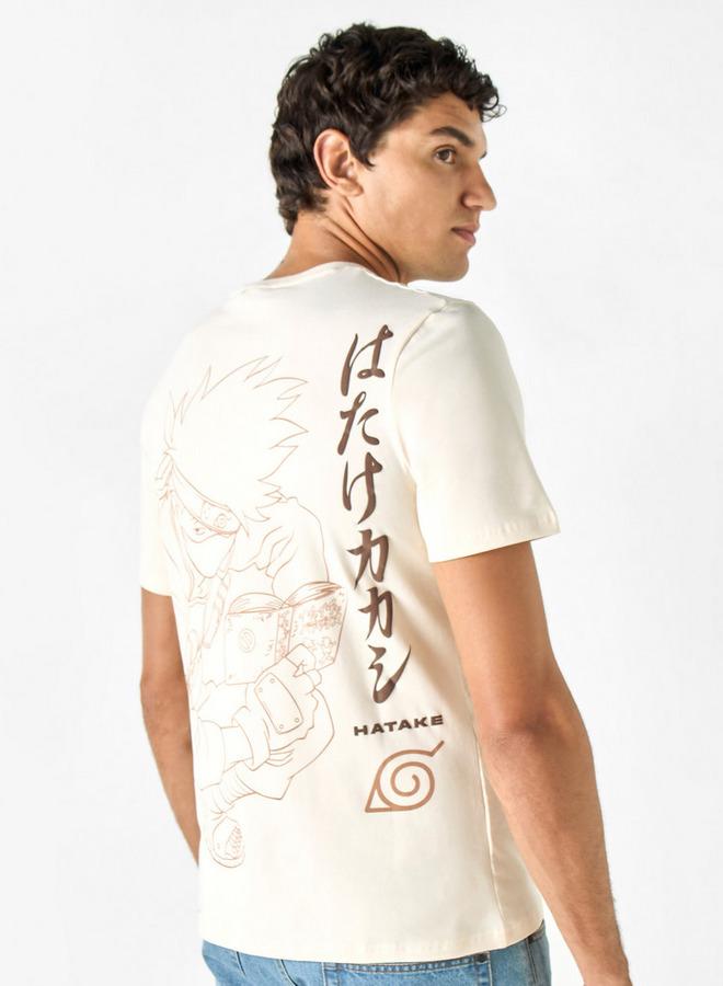 اس بي كاركترز تيشيرت بياقة ضيقة وأكمام قصيرة وطبعات - Image 3